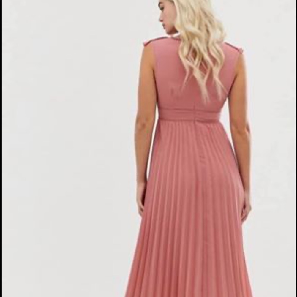 ASOS blush dress